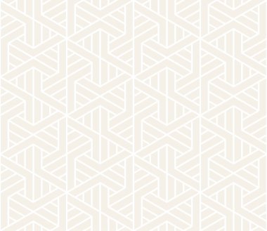 Vektör seamless ince modeli. Modern şık doku. Çizgili üçgen öğelerinden geometrik döşeme yinelenen