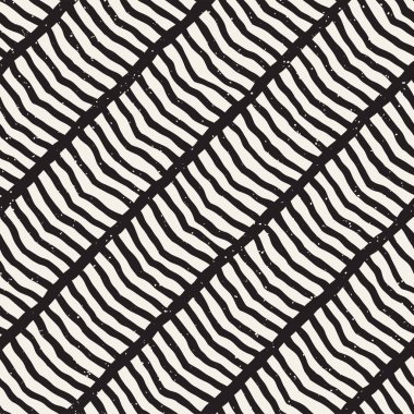 Basit mürekkep geometrik desen. Tek renkli siyah ve beyaz konturlar arka plan. Tasarımınız için çizilen mürekkep doku el