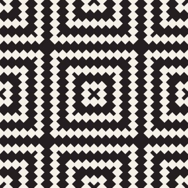 Kusursuz yüzey geometrik tasarımı. Tekrarlanan fayans süsleme arka planı. Vektör şekilleri deseni