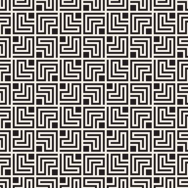 Vektör Dikişsiz örgü desen. Tek renkli kafes ile modern şık doku. Geometrik kılavuz yinelenen. Basit tasarım arka plan.