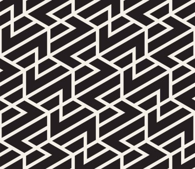 Vektör kusursuz desen. Modern stil soyut doku. Tekrarlanan geometrik fayanslar