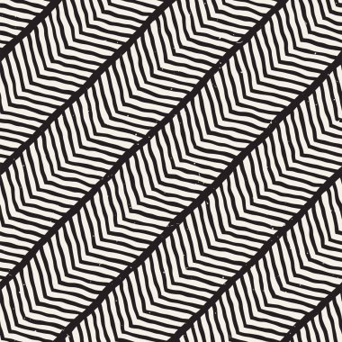 Basit mürekkep geometrik desen. Tek renkli siyah ve beyaz konturlar arka plan. Tasarımınız için çizilen mürekkep doku el