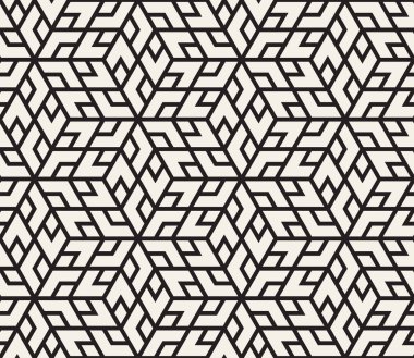 Vektör kusursuz desen. Modern stil soyut doku. Tekrarlanan geometrik fayanslar