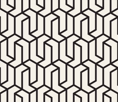 Vektör kusursuz desen. Modern stil soyut doku. Tekrarlanan geometrik fayanslar