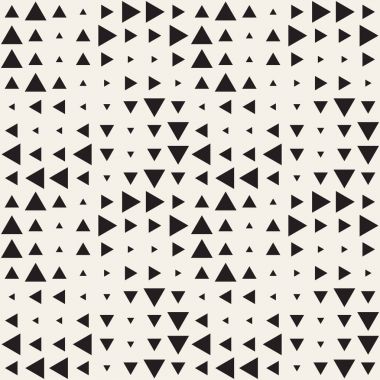 Şık noktalı resim doku. Rasgele boyutu şekillerle sonsuz arka plan. Vektör sorunsuz mozaik desen.