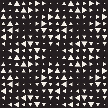 Şık noktalı resim doku. Rasgele boyutu şekillerle sonsuz arka plan. Vektör sorunsuz mozaik desen.