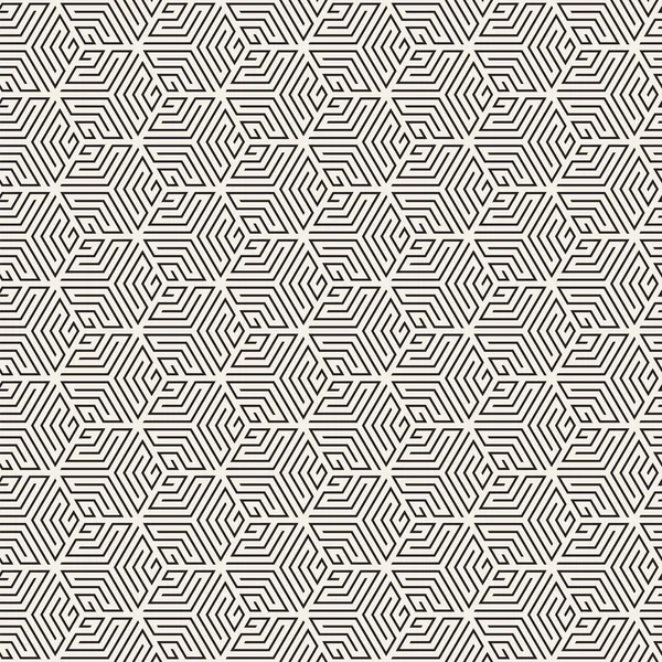 Vector sömlös lattice mönster. Modern elegant textur med monokrom spaljé. Upprepande geometriska rutnät. Enkel design bakgrund. — Stock vektor