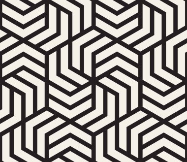 Vektör kusursuz desen. Modern stil soyut doku. Tekrarlanan geometrik fayanslar