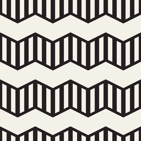 Modèle de ligne de zigzag sans couture vectorielle. Fond géométrique abstrait élégant. Répétition du fond du réseau — Image vectorielle