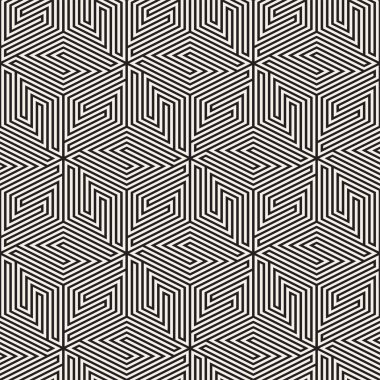 Vektör Dikişsiz örgü desen. Tek renkli kafes ile modern şık doku. Geometrik kılavuz yinelenen. Basit tasarım arka plan.