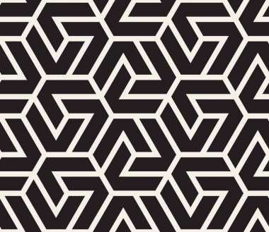 Vektör kusursuz desen. Modern stil soyut doku. Tekrarlanan geometrik fayanslar
