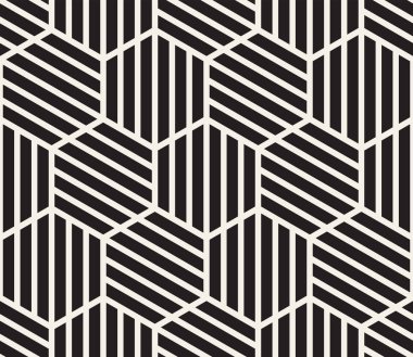 Vektör kusursuz desen. Modern stil soyut doku. Tekrarlanan geometrik fayanslar