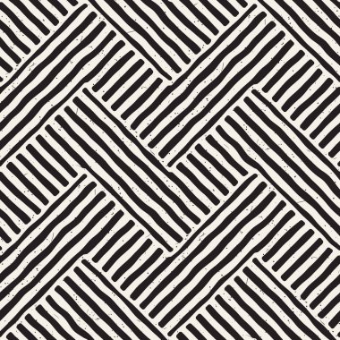 Elle çizilmiş sorunsuz yinelenen desen fayans hatları ile. Grungy freehand arka plan dokusu.