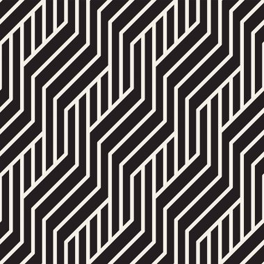 Vektör seamless modeli. Modern şık soyut doku. Geometrik yinelenen