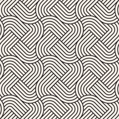 Vektör kusursuz desen. Modern stil soyut doku. Tekrarlanan geometrik fayanslar