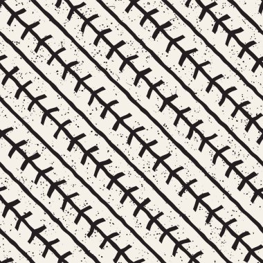 Basit mürekkep geometrik desen. Tek renkli siyah ve beyaz konturlar arka plan. Tasarımınız için çizilen mürekkep doku el