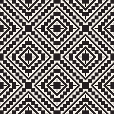 Kusursuz yüzey geometrik tasarımı. Tekrarlanan fayans süsleme arka planı. Vektör şekilleri deseni