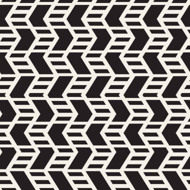 Vektör sorunsuz zikzak çizgi deseni. Şık geometrik arka plan. Yinelenen kafes arka plan