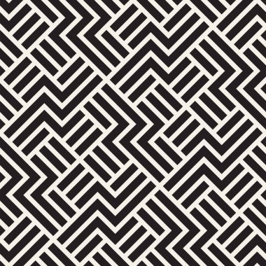 Vektör seamless modeli. Modern şık soyut doku. Geometrik yinelenen