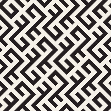 Vektör seamless modeli. Modern şık soyut doku. Geometrik yinelenen