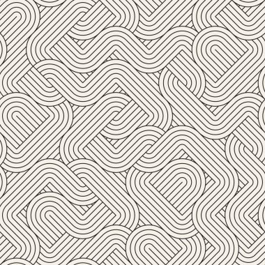 Vektör kusursuz desen. Modern stil soyut doku. Tekrarlanan geometrik fayanslar