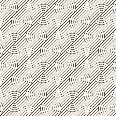 Vektör kusursuz desen. Modern stil soyut doku. Tekrarlanan geometrik fayanslar