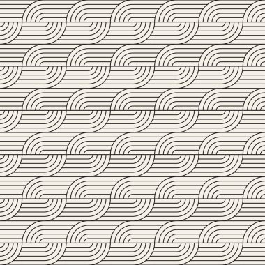 Vektör kusursuz desen. Modern stil soyut doku. Tekrarlanan geometrik fayanslar