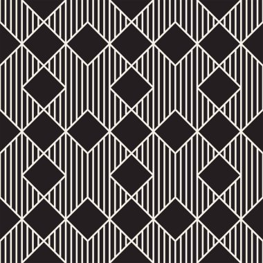 Vektör kusursuz desen. Modern stil soyut doku. Geometrik fayans tekrarlanıyor