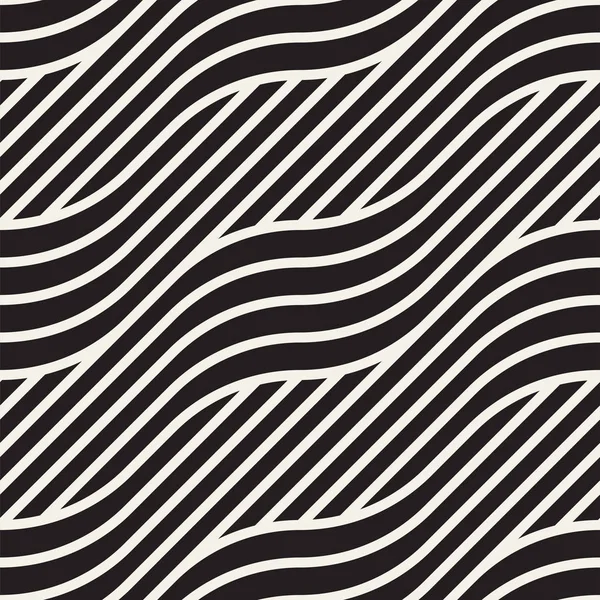 Vector naadloze patroon. Moderne stijlvolle abstracte textuur. Herhalende geometri — Stockvector