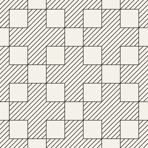 ベクトルシームレスパターン。モダンなスタイリッシュな抽象的な質感。幾何学的なタイルを繰り返し — ストックベクタ