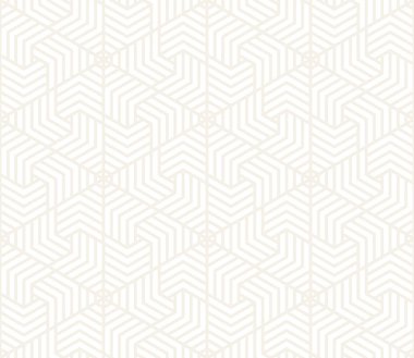 Vektör kusursuz desen. Modern stil dokusu. Çizgili elementlerden geometrik fayanslar tekrarlanıyor