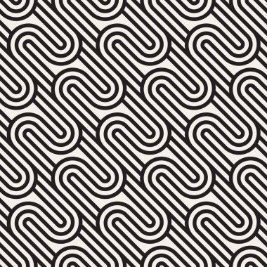 Vektör Dikişsiz örgü desen. Tek renkli kafes ile modern şık doku. Geometrik kılavuz yinelenen. Basit tasarım arka plan. 