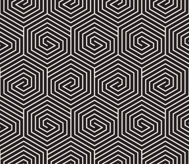 Vektör kusursuz desen. Modern stil soyut doku. Tekrarlanan geometrik fayanslar