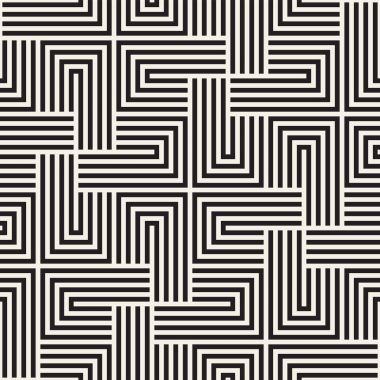 Vektör seamless modeli. Modern şık soyut doku. Geometrik yinelenen