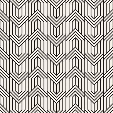 Vektör kusursuz desen. Modern stil soyut doku. Tekrarlanan geometrik fayanslar