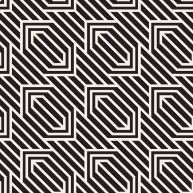 Vektör kusursuz desen. Modern stil soyut doku. Tekrarlanan geometrik fayanslar