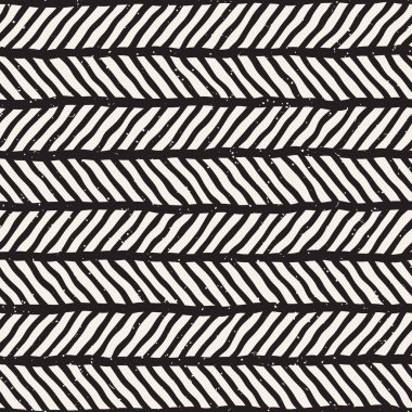 Basit mürekkep geometrik desen. Tek renkli siyah ve beyaz konturlar arka plan. Tasarımınız için çizilen mürekkep doku el