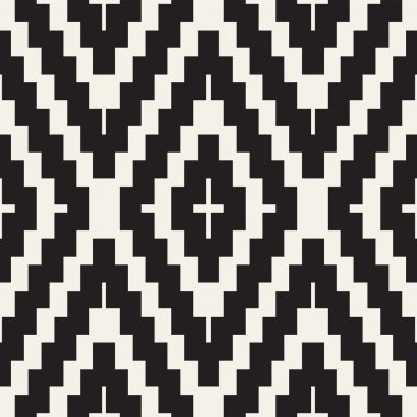 Kusursuz yüzey geometrik tasarımı. Tekrarlanan fayans süsleme arka planı. Vektör şekilleri deseni