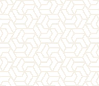 Vektör seamless ince modeli. Modern şık soyut doku. Çizgili öğelerinden geometrik döşeme yinelenen