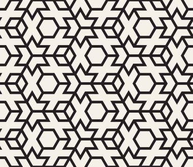 Vektör kusursuz desen. Modern stil soyut doku. Tekrarlanan geometrik fayanslar