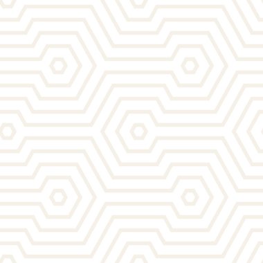 Vektör kesintisiz çizgili ince desen. Tek renkli kafes ile modern şık doku. Yinelenen geometrik altıgen kılavuz. Basit kafes tasarımı.
