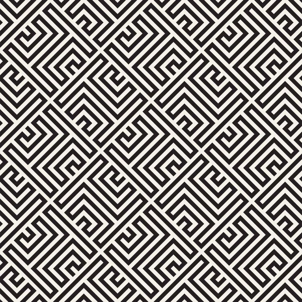 Vektornahtloses Gittermuster. moderne stilvolle Textur mit monochromen Spalieren. sich wiederholendes geometrisches Raster. einfacher Design-Hintergrund. — Stockvektor