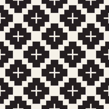 Kusursuz yüzey geometrik tasarımı. Tekrarlanan fayans süsleme arka planı. Vektör şekilleri deseni