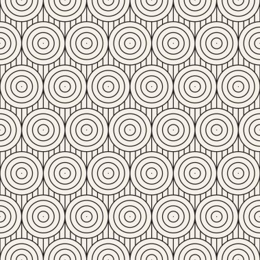 Vektör kusursuz desen. Modern stil soyut doku. Tekrarlanan geometrik fayanslar