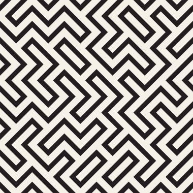 Düzensiz labirent hat kafes. Geometrik arka plan tasarlamak. Vektör seamless modeli.