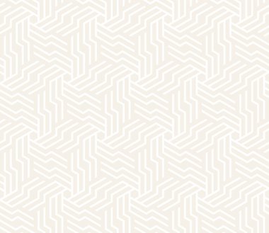 Vektör kusursuz desen. Modern stil dokusu. Çizgili elementlerden geometrik fayanslar tekrarlanıyor