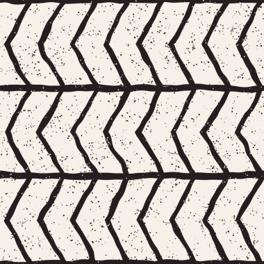 Basit mürekkep geometrik desen. Tek renkli siyah ve beyaz konturlar arka plan. Senin tasarı için çizilen mürekkep doku el