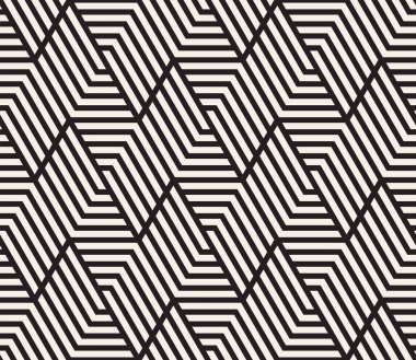 Vektör kusursuz desen. Modern stil soyut doku. Tekrarlanan geometrik fayanslar