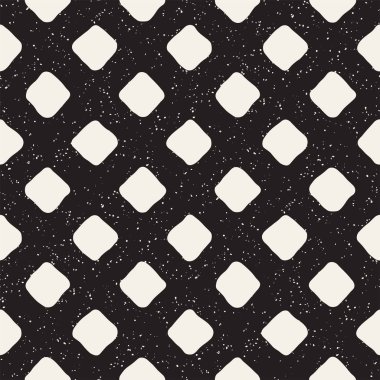 Elle çizilmiş stil etnik seamless modeli. Siyah ve beyaz soyut grungy geometrik arka plan.