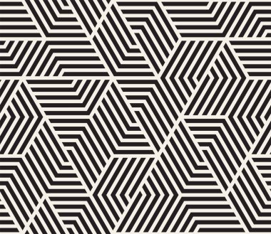 Vektör kusursuz desen. Modern stil soyut doku. Tekrarlanan geometrik fayanslar